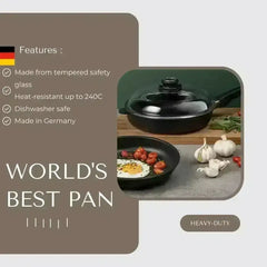 AMT Gastroguss Glass Lid for Pots and Pans 16cm