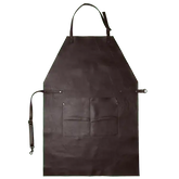 Arrow Leather Goods Full Leather Apron Brown