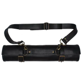 Arrow Leather Goods Knife Roll Black Deluxe 14 Slot