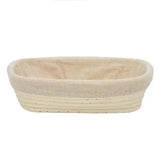 Banneton Rectangle Proofing Basket 35cm with Liner