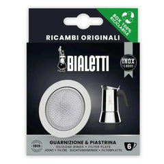 Bialetti Venus Replacement Gasket & Filter Plate 6 Cup