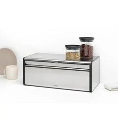 Brabantia Fall Front Stainless Steel Bread Bin
