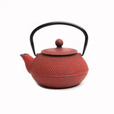 Cast Iron Chinese Teapot Red 800ml