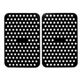 Creative Cooking Rectangular Air Fryer Silicone Mat Set
