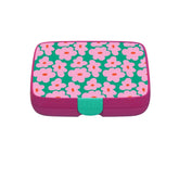 Crunchbox Classic 5 Compartment Lunchbox Pink Flower