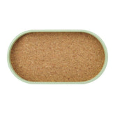 Idilica Serving Tray Wood and Cork 38x20cm