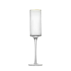 Jan Opulent Champagne Crystal Glasses Set of 2