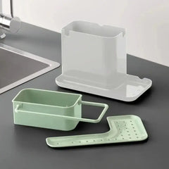 Joseph Joseph Caddy Sink Organizer Stone Green