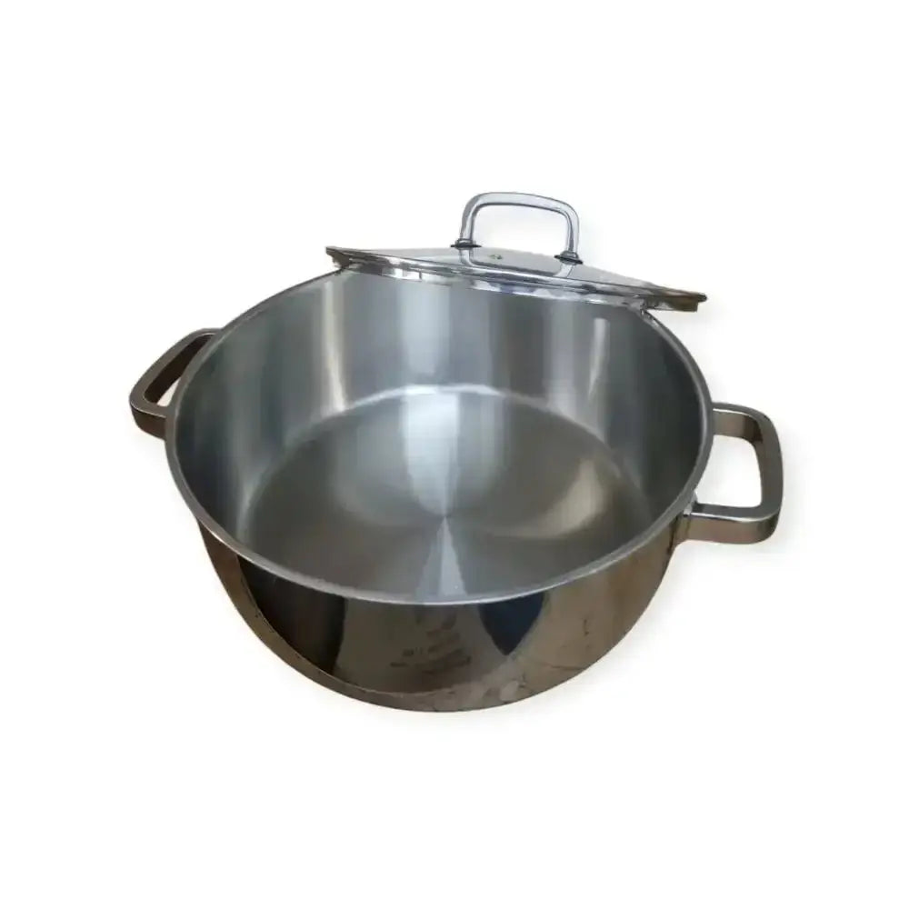 3-Ply Stainless Steel High Casserole Pot 8.4L