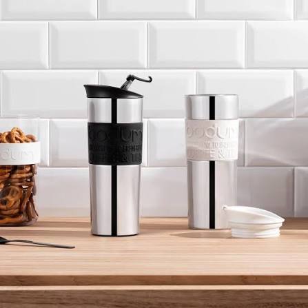 Bodum Stainless Steel Travel Press Coffee Maker