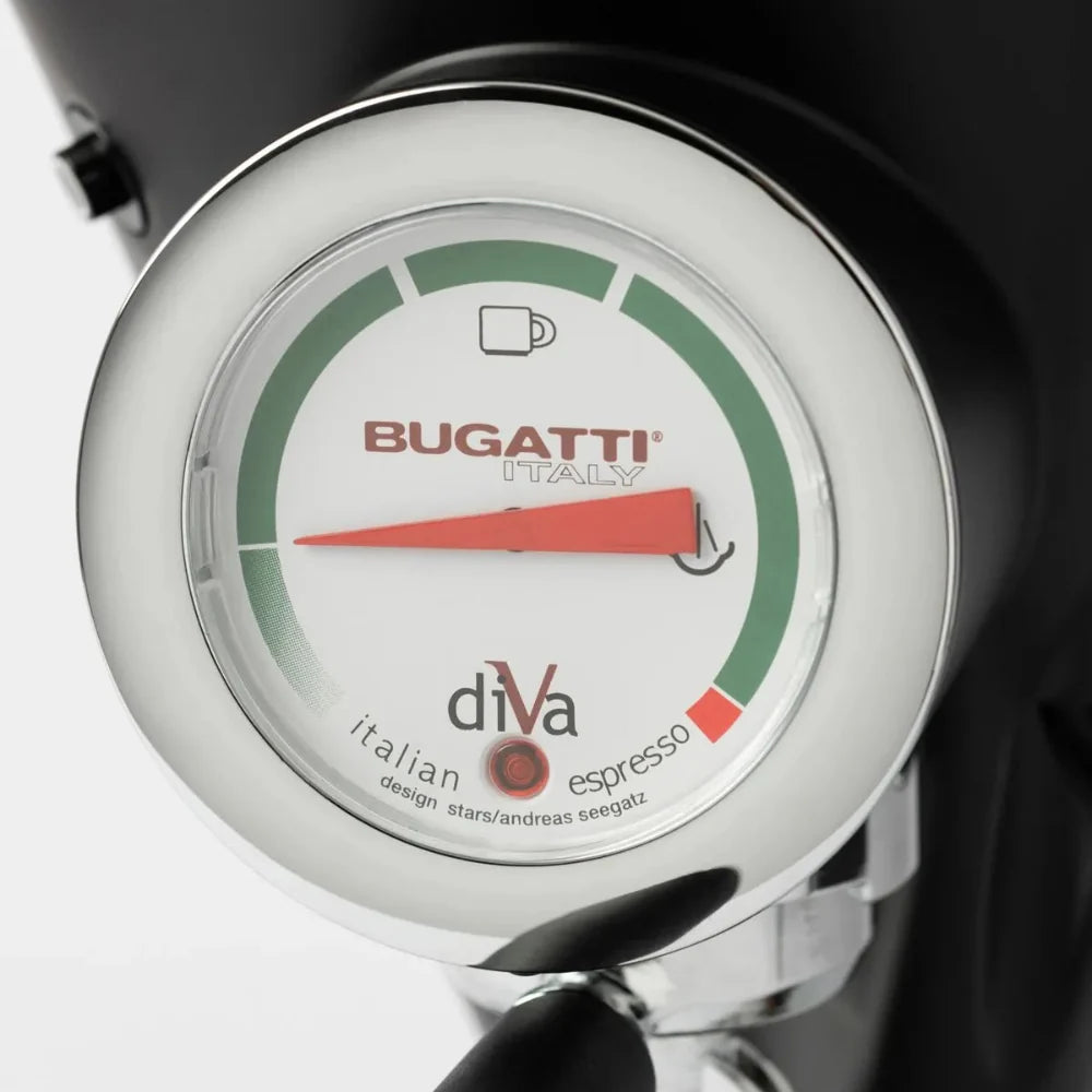 Bugatti Diva Espresso Coffee Machine Black