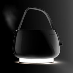 Bugatti Jacqueline Stainless Steel Kettle 1.2L Black