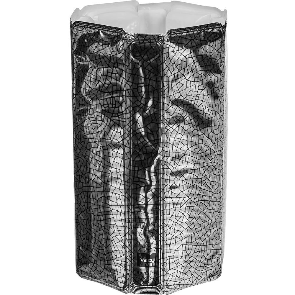 Cilio Wine Bottle Cooler Sleeve Silver