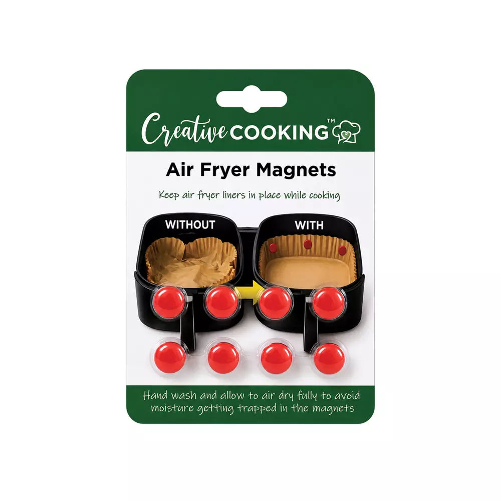 Creative Cooking Airfryer Magnets Set of 8