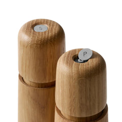 CrushGrind Stockholm Oak Grinders 17cm Set of 2