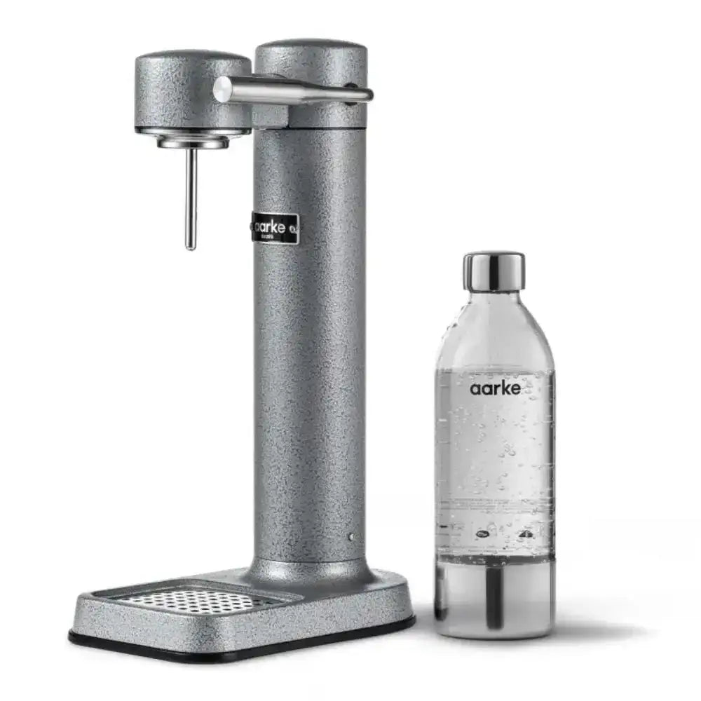 Aarke III Premium Water Carbonator Hammertone Grey