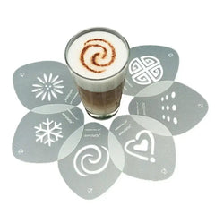 Aerolatte Cappuccino Art Stencils Set of 6