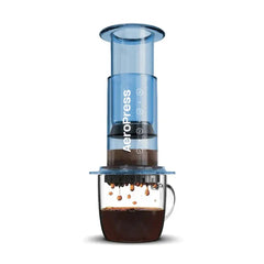 AeroPress Clear Blue 4-Cup Coffee Maker