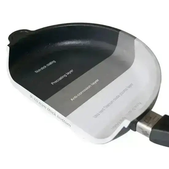 AMT Gastroguss Non-Stick Braising Pan with Handles 24cm