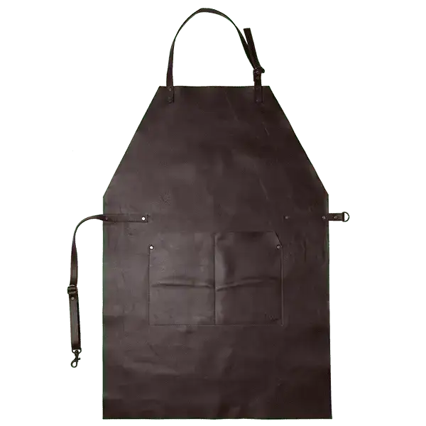 Arrow Leather Goods Full Leather Apron Brown