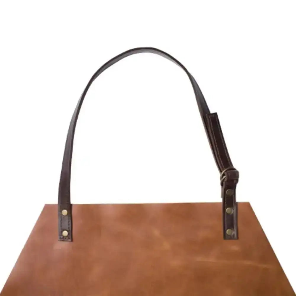 Arrow Leather Goods Full Leather Apron Tan