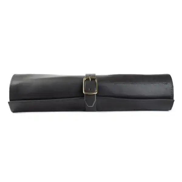 Arrow Leather Goods Knife Roll Bag Black