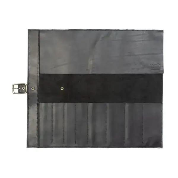 Arrow Leather Goods Knife Roll Bag Black