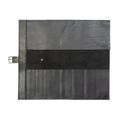 Arrow Leather Goods Knife Roll Bag Black