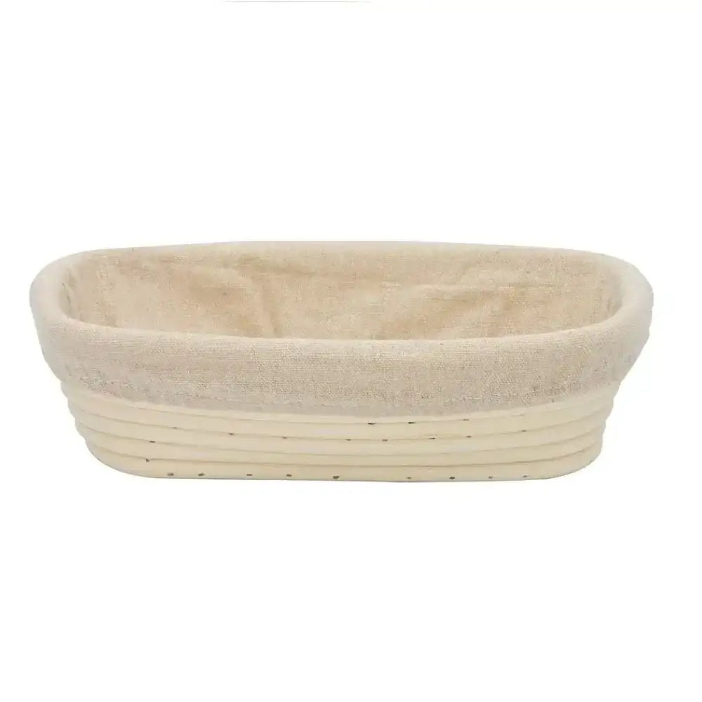 Banneton Rectangle Proofing Basket 35cm with Liner