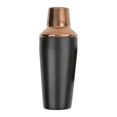 Bar Butler Cocktail Shaker Set Matte Black & Rose Gold