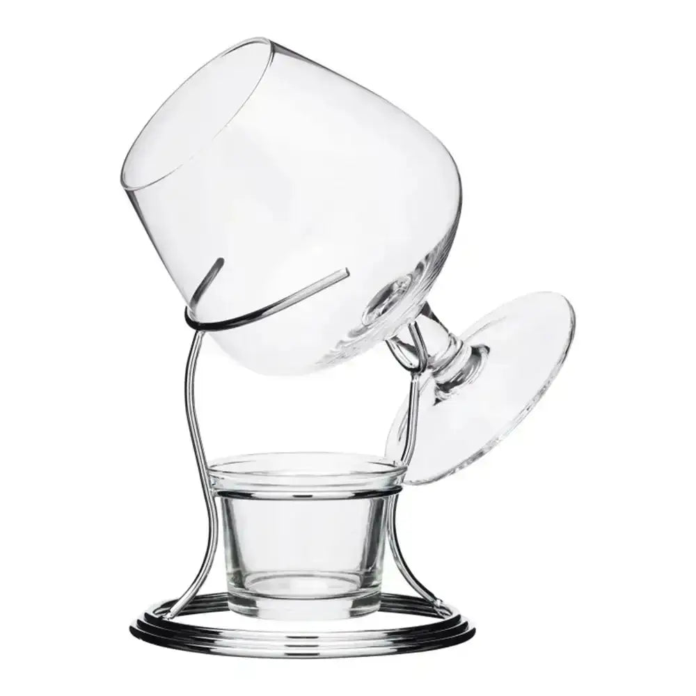 BarCraft Brandy and Cognac Glass Warmer Set