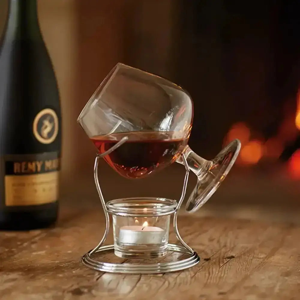 BarCraft Brandy and Cognac Glass Warmer Set