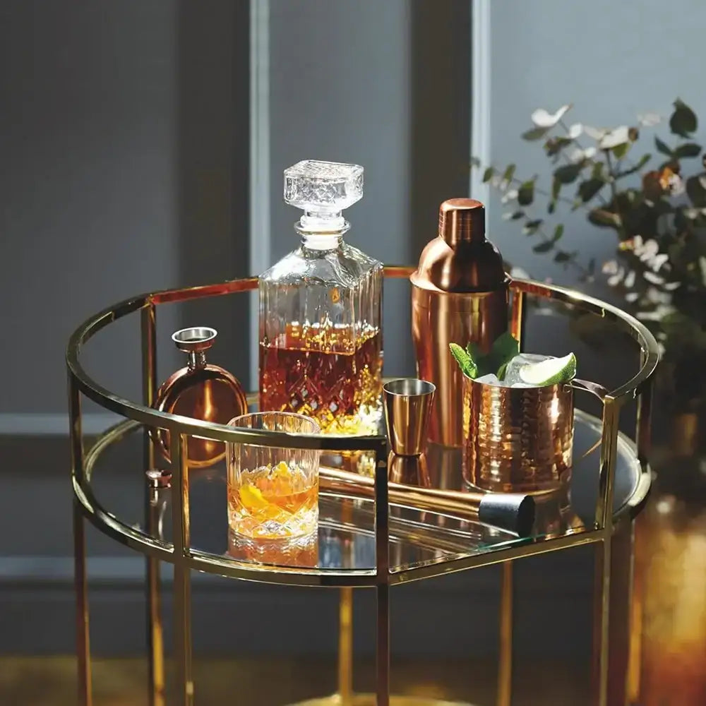 BarCraft Copper Cocktail Muddler 21cm