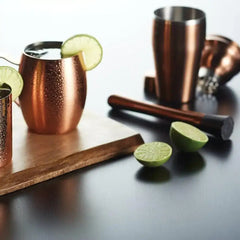 BarCraft Copper Cocktail Muddler 21cm