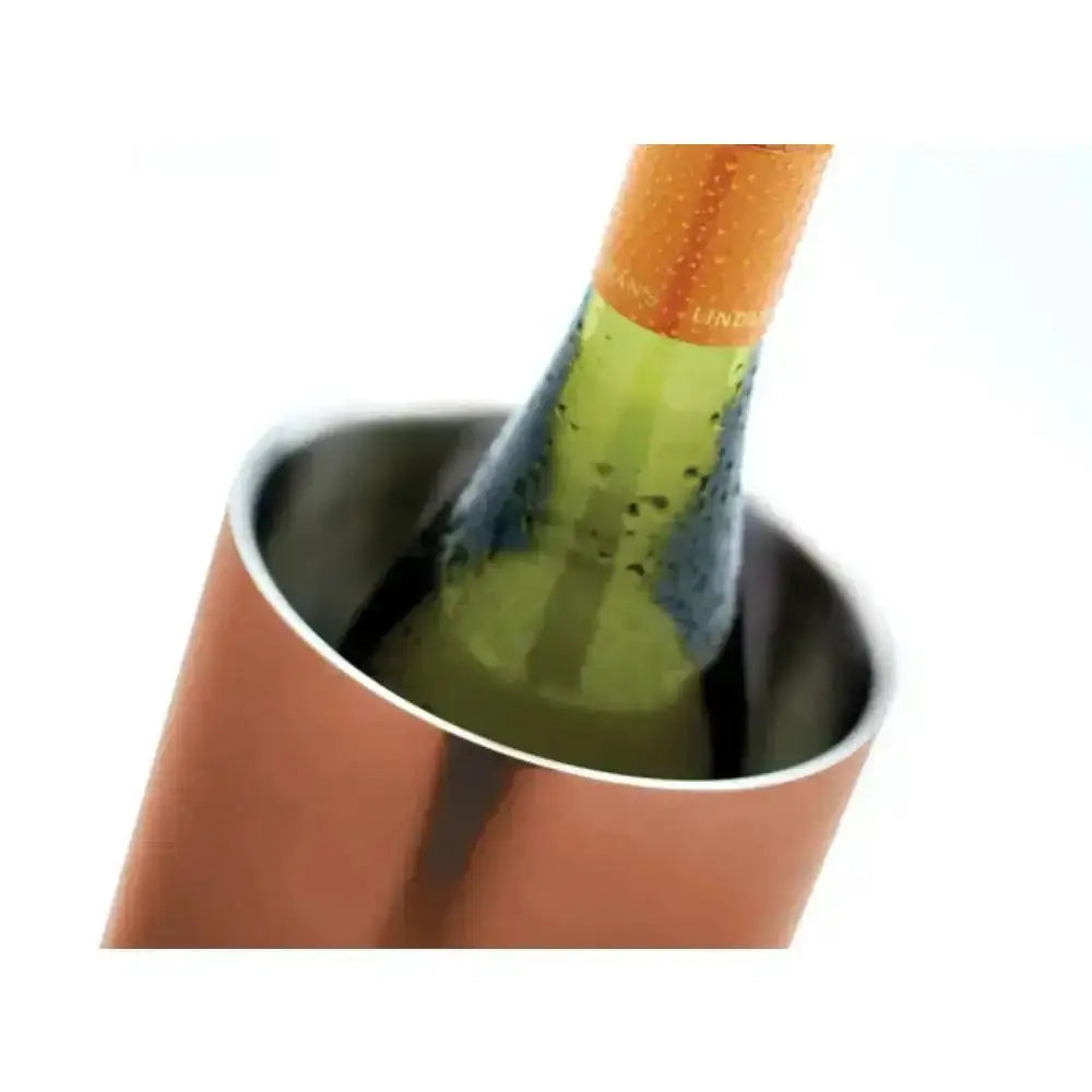 BarCraft Double Walled Copper Finish Wine Cooler