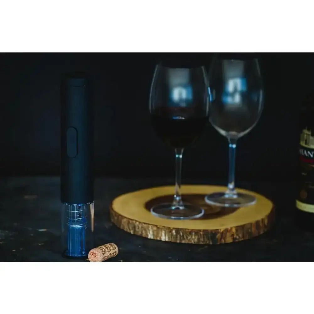 BarCraft Electric Corkscrew Wine Opener with Foil Cutter