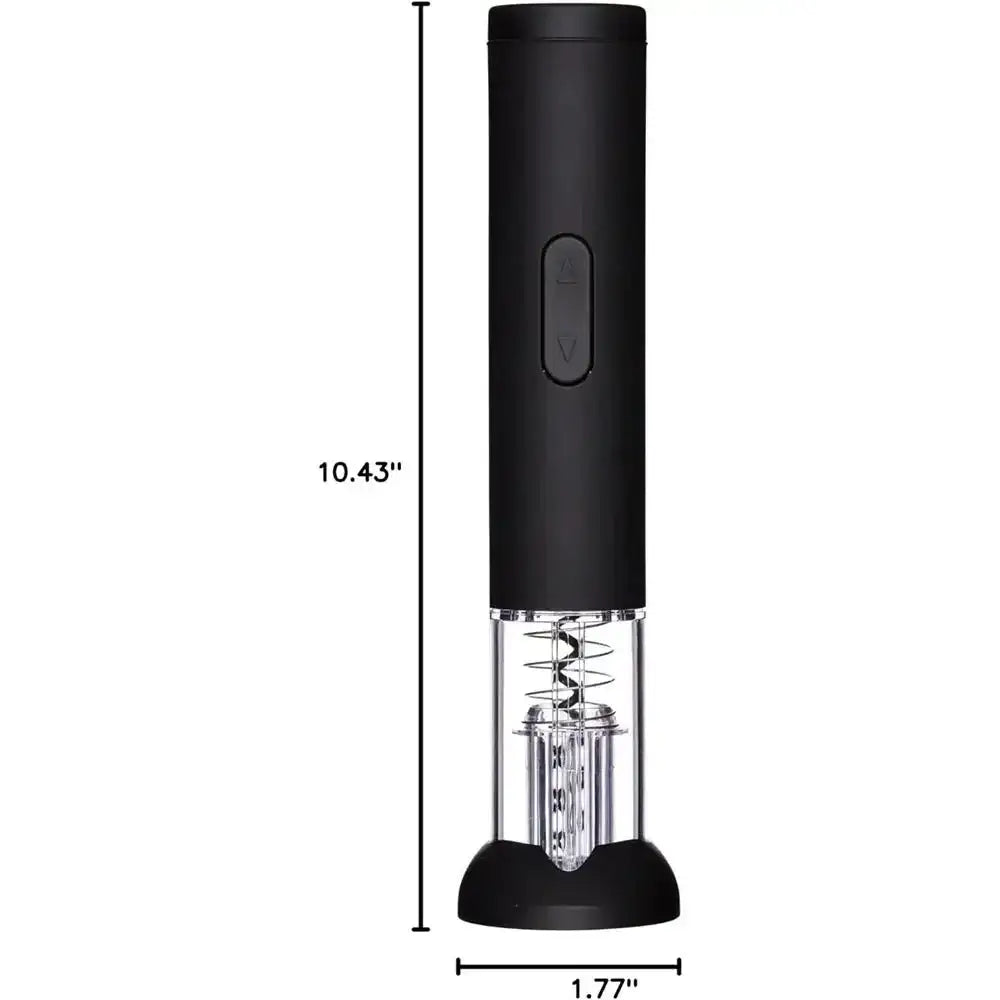 BarCraft Electric Corkscrew Wine Opener with Foil Cutter