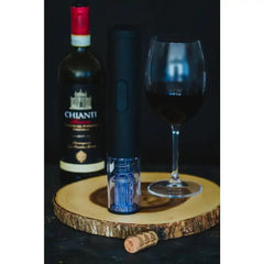 BarCraft Electric Corkscrew Wine Opener with Foil Cutter