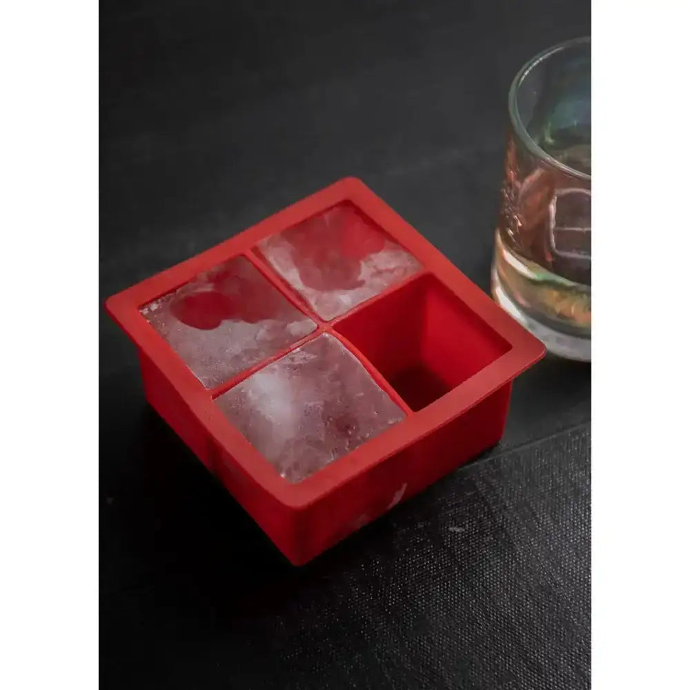 BarCraft Silicone Jumbo Ice Cube Tray