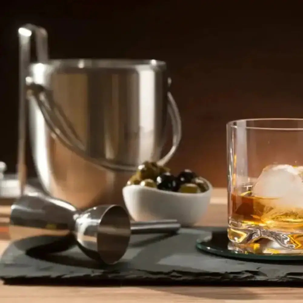 BarCraft Stainless Steel Double Jigger With Handle