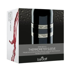 Barcraft Wine Bottle Thermometer Sleeve