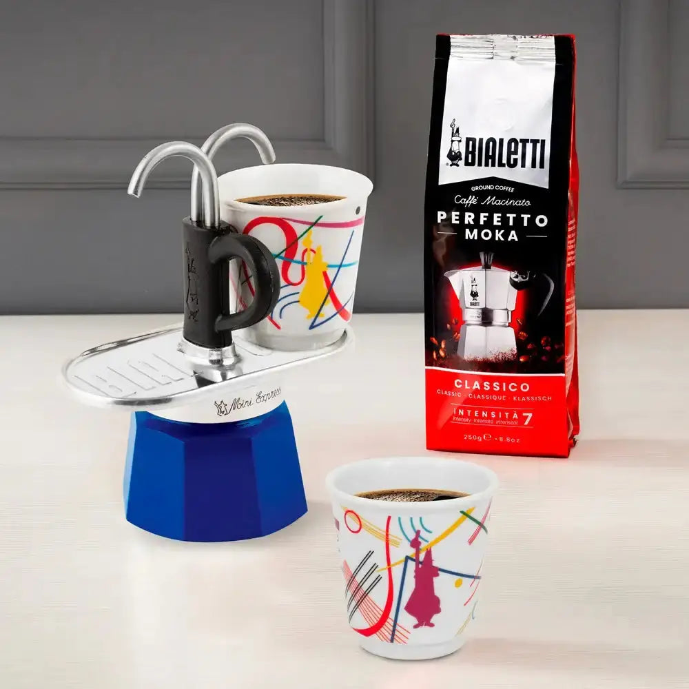 Bialetti Mini Express Set Kandisky & 2 Cups