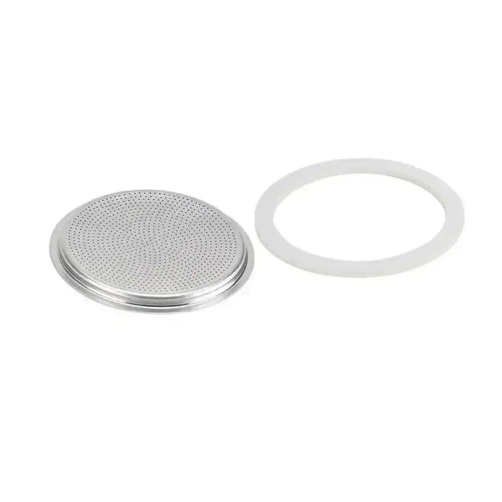 Bialetti Moka Express Replacement Gasket and Filter 3/4 Cup
