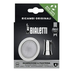 Bialetti Venus Replacement Gasket & Filter Plate 4 Cup