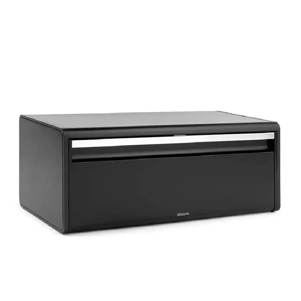 Brabantia Fall Front Bread Bin Matt Black