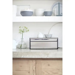 Brabantia Fall Front Stainless Steel Bread Bin