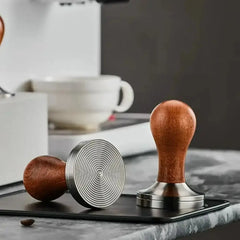 Brew Tool Coffee Tamper Walnut 53mm