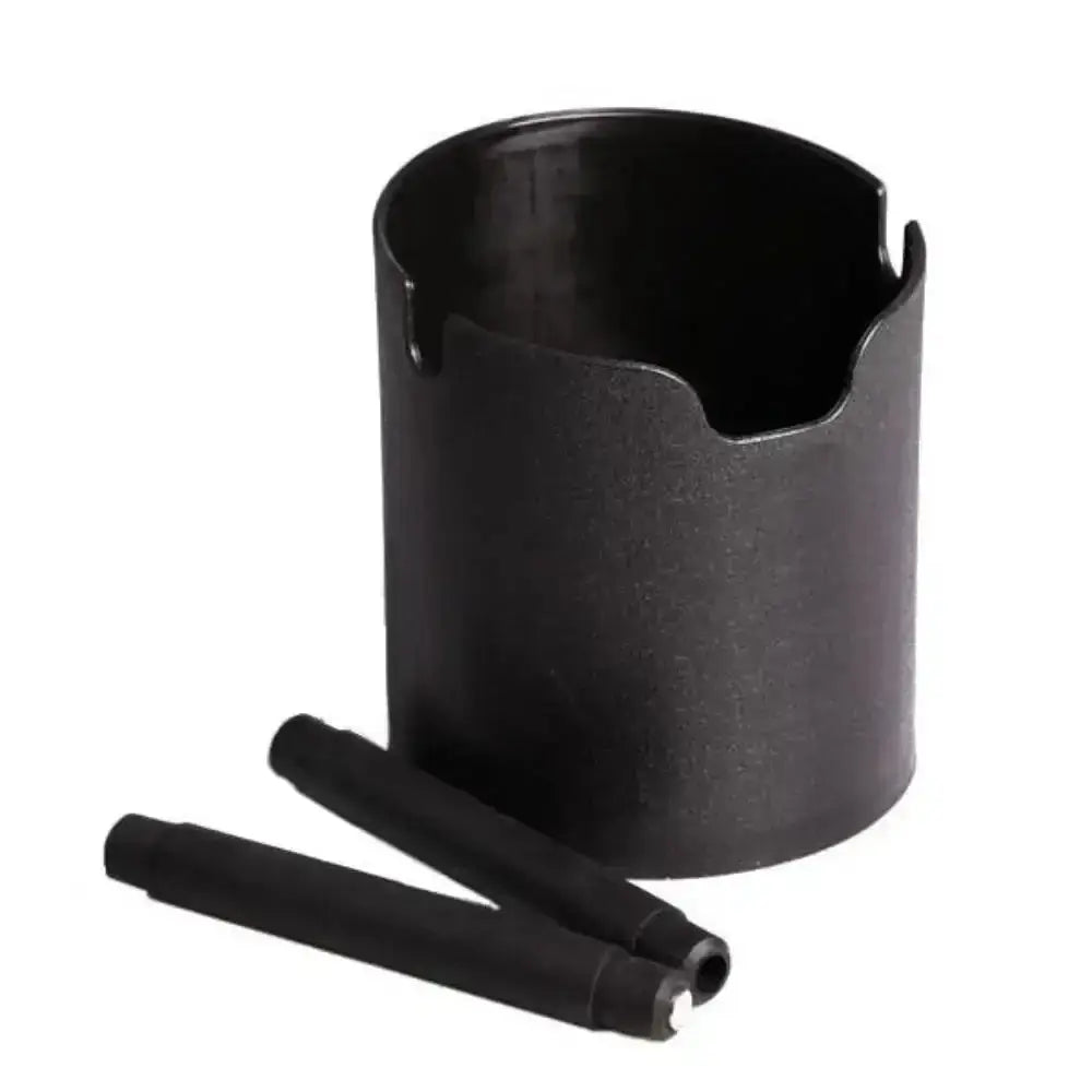 Brew Tool Round Knockbox Black