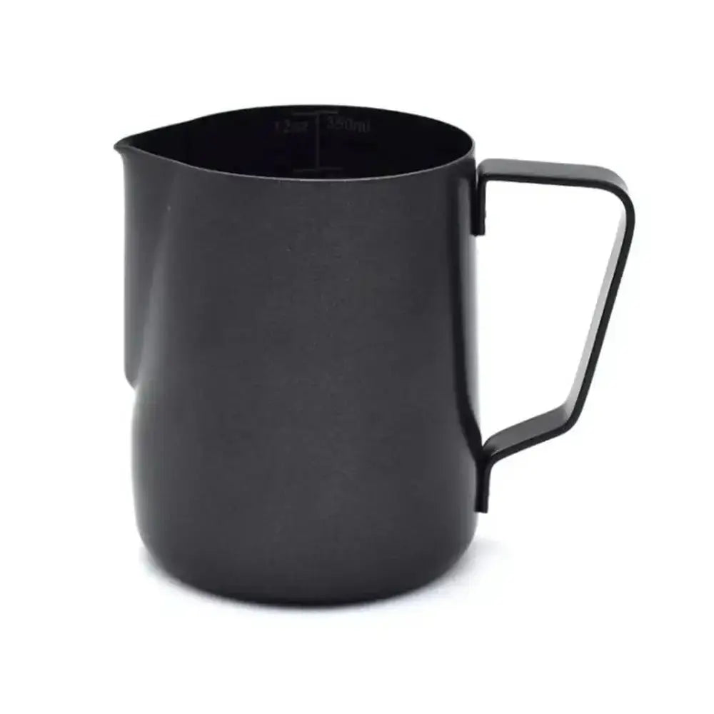 Brew Tool Stainless Steel Milk Frothing Jug 600ml Black