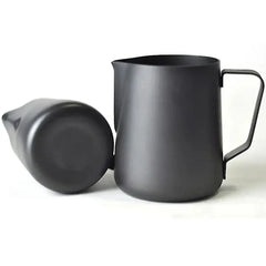 Brew Tool Stainless Steel Milk Frothing Jug 600ml Black